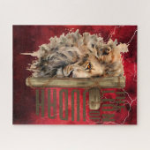 Leeuw van Juda Puzzel Legpuzzel (Horizontaal)