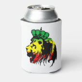Leeuw Van Juda Rasta Blikjeskoeler (Blikje Achterkant)