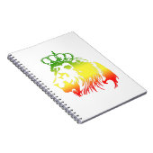 Leeuw van Juda - Rasta Notitieboek (Rechterzijde)