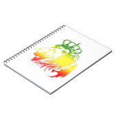 Leeuw van Juda - Rasta Notitieboek (Linkerzijde)