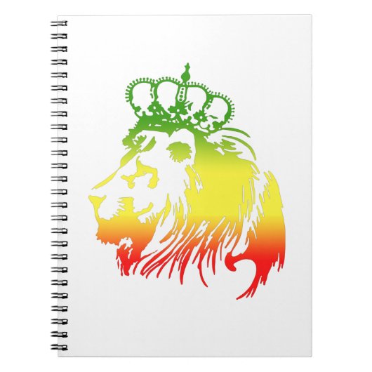 Leeuw van Juda - Rasta Notitieboek (Voorkant)