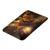 Leeuw van Juda - Rastafara - Reggae Rasta Magnet Magneet (Linkerzijde)