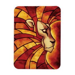 Leeuw van Juda - Rastafara - Reggae Rasta Magnet Magneet