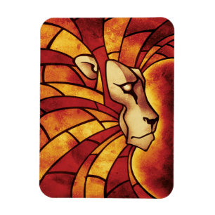 Leeuw van Juda - Rastafara - Reggae Rasta Magnet Magneet