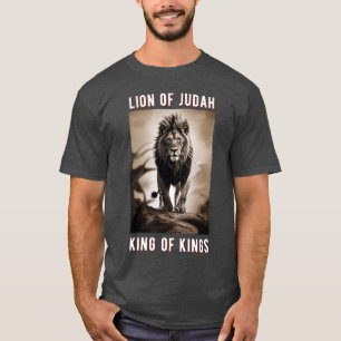 Leeuw van Juda T-shirt Koning der Koningen Christe
