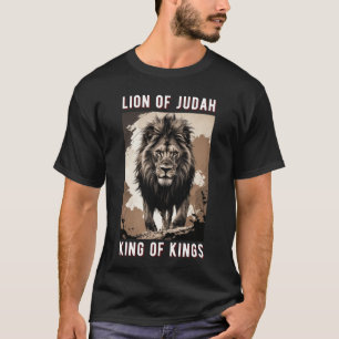 Leeuw van Juda T-shirt Koning der Koningen Christe