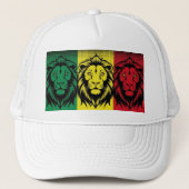 Leeuw van Juda Trucker Hat Pet (Voorkant)