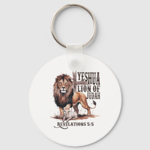 Leeuw van Juda Yeshua Jezus Bijbel Religieus Chris Sleutelhanger