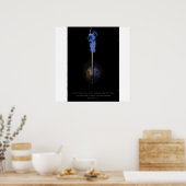 Leeuw van Judah en het zwaard van de rechtheid Poster (Keuken)