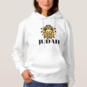 Leeuw van Judah Geloof Gebaseerd Vrouw Hoodie