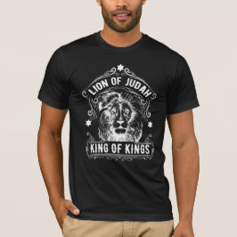 Leeuw van Judah King of Kings Dark T-shirt
