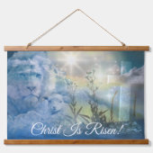 Leeuw van Judah Lam Gods Christelijk Pasen Hangend Wandkleed (Voorkant)