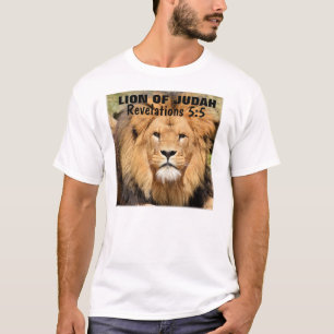 Leeuw van Judah, onthullingen 5:5, T-shirt