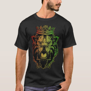  leeuw van Judah Rastafarian T-shirt