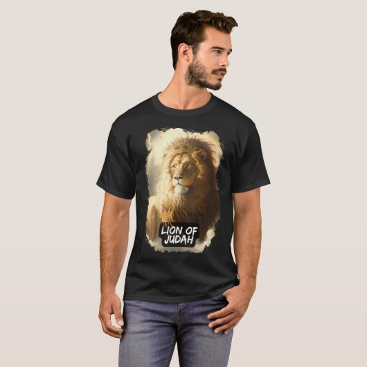 leeuw van judah t-shirt (Voorkant volledig)