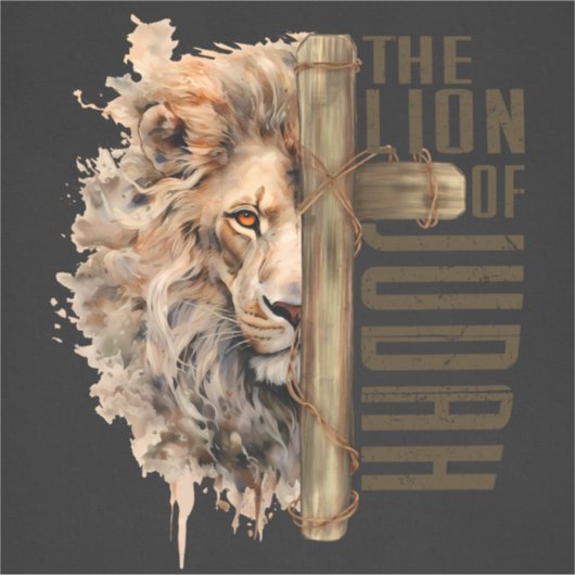 Leeuw van Judah Vinyl Sticker (Voorkant)