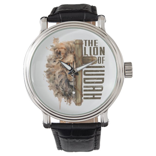 Leeuw van Judah Watch Horloge (Voorkant)