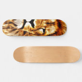 Leeuw van koninklijke status persoonlijk skateboard (Horizontaal)