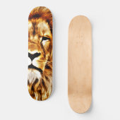 Leeuw van koninklijke status persoonlijk skateboard (Voorkant)