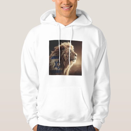 Leeuw van Zion hoodie (Voorkant)