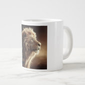 Leeuw van Zion hoodie Grote Koffiekop (Voorkant rechts)