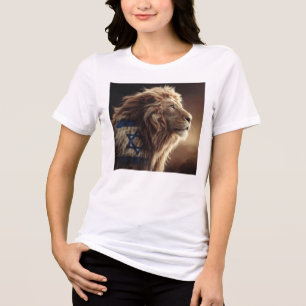 Leeuw van Zion hoodie Tri-Blend Shirt