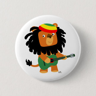 Leeuw van Zion knop badge Ronde Button 5,7 Cm