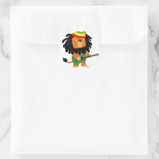 Leeuw van Zion sticker (Tas)