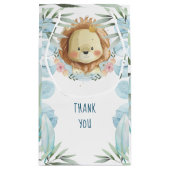 Leeuw Verjaardag Bedankt Favorieten Klein Cadeauzakje (Achterkant)