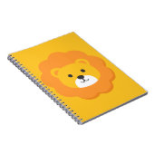 Leeuw verjaardag kunst voor kinderen notitieboek (Rechterzijde)