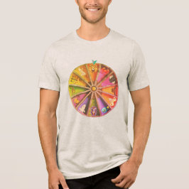 Leeuw voor de winst Tri-Blend shirt