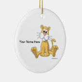 Leeuw - Vrouw Keramisch Ornament (Rechts)