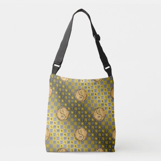 Leeuw & Vuur Konijn Crossbody Tas (Voorkant)