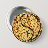 Leeuw & Vuur Paard Ronde Button 7,6 Cm (Voorkant /achterkant)