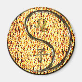 Leeuw & Vuur Rat Magneet (Voorkant)