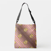 Leeuw & Vuurhaan Crossbody Tas (Achterkant)