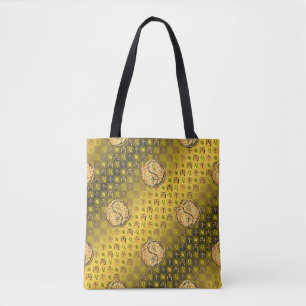 Leeuw & Vuurpaard Tote Bag