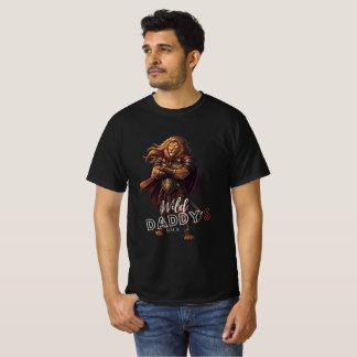 Leeuw Warrior Wilde Papa Safari Avontuur Heren T-s T-shirt