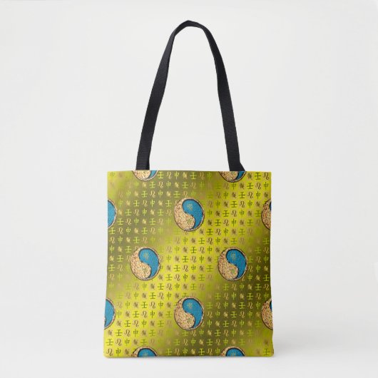 Leeuw & Water Aap Tote Bag (Voorkant)
