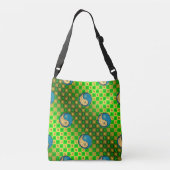 Leeuw & Water Geit Crossbody Tas (Achterkant)