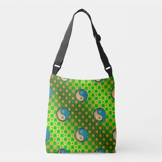 Leeuw & Water Geit Crossbody Tas (Voorkant)