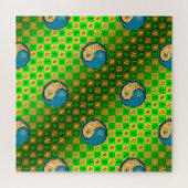 Leeuw & Water Geit Legpuzzel (Horizontaal)