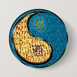 Leeuw & Water Haan Ronde Button 7,6 Cm