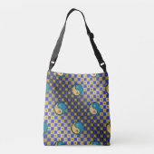 Leeuw & Water Os Crossbody Tas (Achterkant)