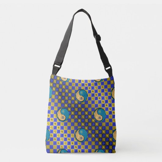 Leeuw & Water Os Crossbody Tas (Voorkant)