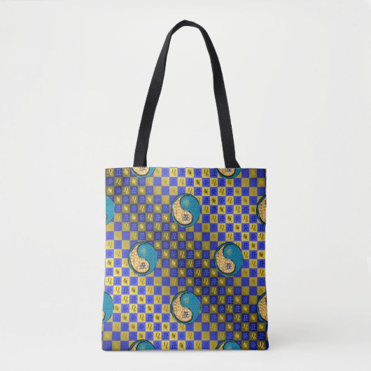 Leeuw & Water Os Tote Bag (Voorkant)