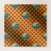 Leeuw & Water Tijger Legpuzzel (Horizontaal)