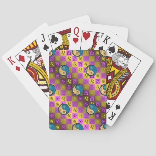 Leeuw & Waterhaan Pokerkaarten (Achterkant)