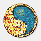 Leeuw & Waterrat Magneet (Voorkant)