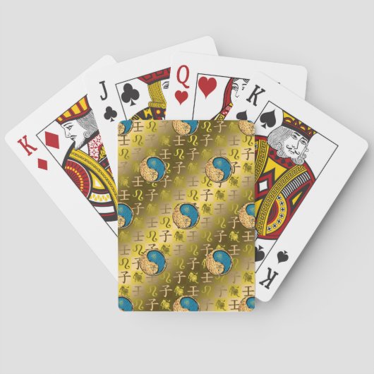 Leeuw & Waterrat Pokerkaarten (Achterkant)